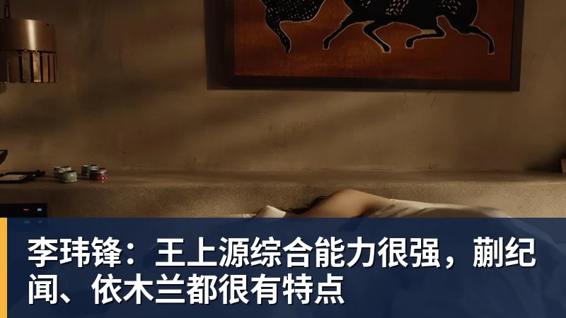李玮锋：王上源综合能力很强，蒯纪闻、依木兰都很有特点